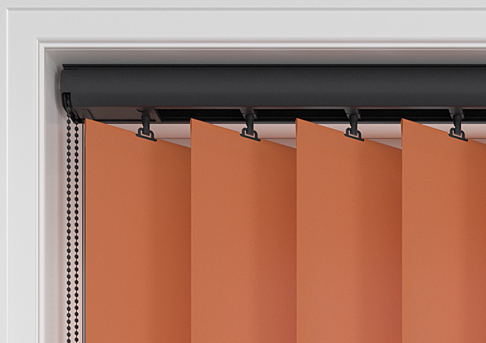 Roma, Orange Tiger - Vertical Blind - Image 11